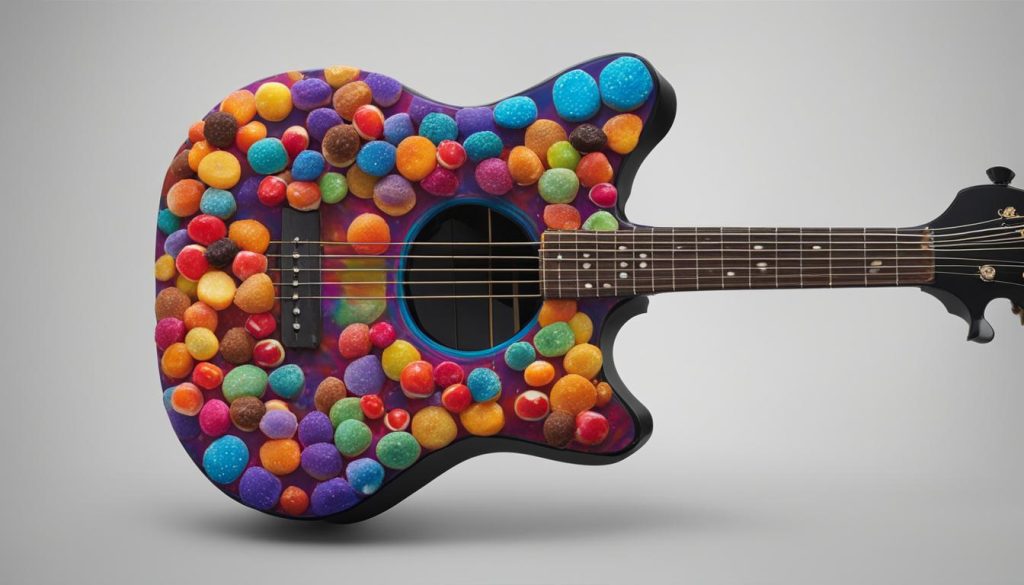 ドーナツホールギターのイメージ